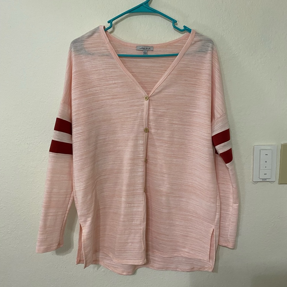 Pink Long Sleeve Top